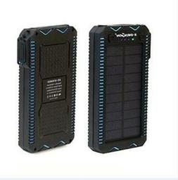 15000mAh Solar Power Bank with Cigarette Lighter