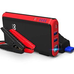 GOOLOO Quick Charge in & Out, 500A Peak SuperSafe Car Jump S
