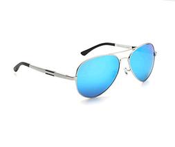 flash aviation aluminum magnesium polarized sunglasses gold 