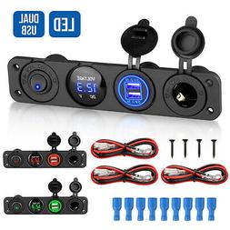 Socket Splitter Power Adapter Charger Outlet 12v