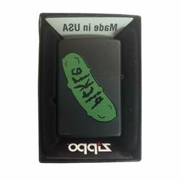 Black Matte Green Pickle Cartoon Parody New Box Great Gift