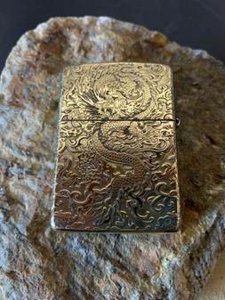 Rare Zippo 5-side Zippo Dragon