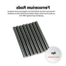 Pack of 8 Ferrocerium 5/16" Flint Fire Starter Survival Magn