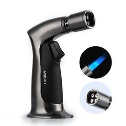 HUOWA Jet Torch Cigar Lighter, Strong 4 Burners Flame Windpr