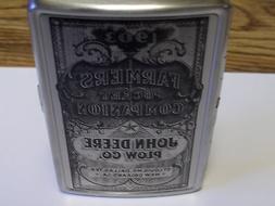 John Deere Stainless Steel Money/Cigarette Case