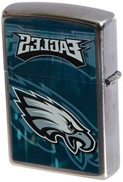 Zippo NFL Philadelphia Eagles Street Chrome Pocket Lighter