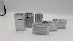 Lot Of 6- Bently, Ronson Veraflame Windlite, Hadson Flash