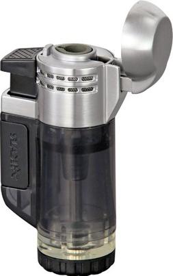 Xikar xi526bk Tech Double Jet Black Cigar Lighter
